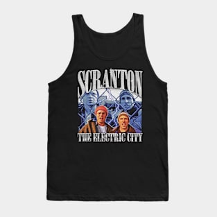 Michael Scott & Dwight Schrute: Scranton The Electric City Rap Tank Top